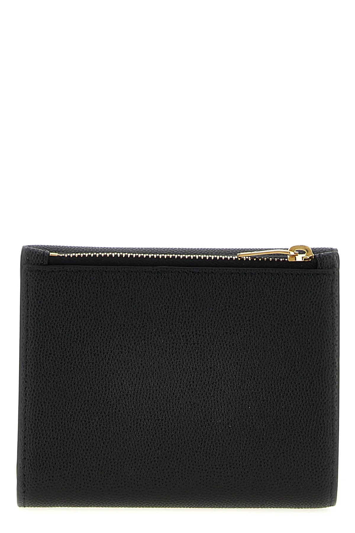 SAINT LAURENT OS uptown wallet in grain de poudre embossed leather
