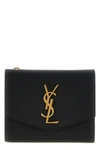 uptown wallet in grain de poudre embossed leather