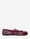 ballerina flats with horsebit