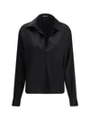 stretch silk shirt