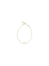 ovalette bracelet in metal and swarovski® crystals