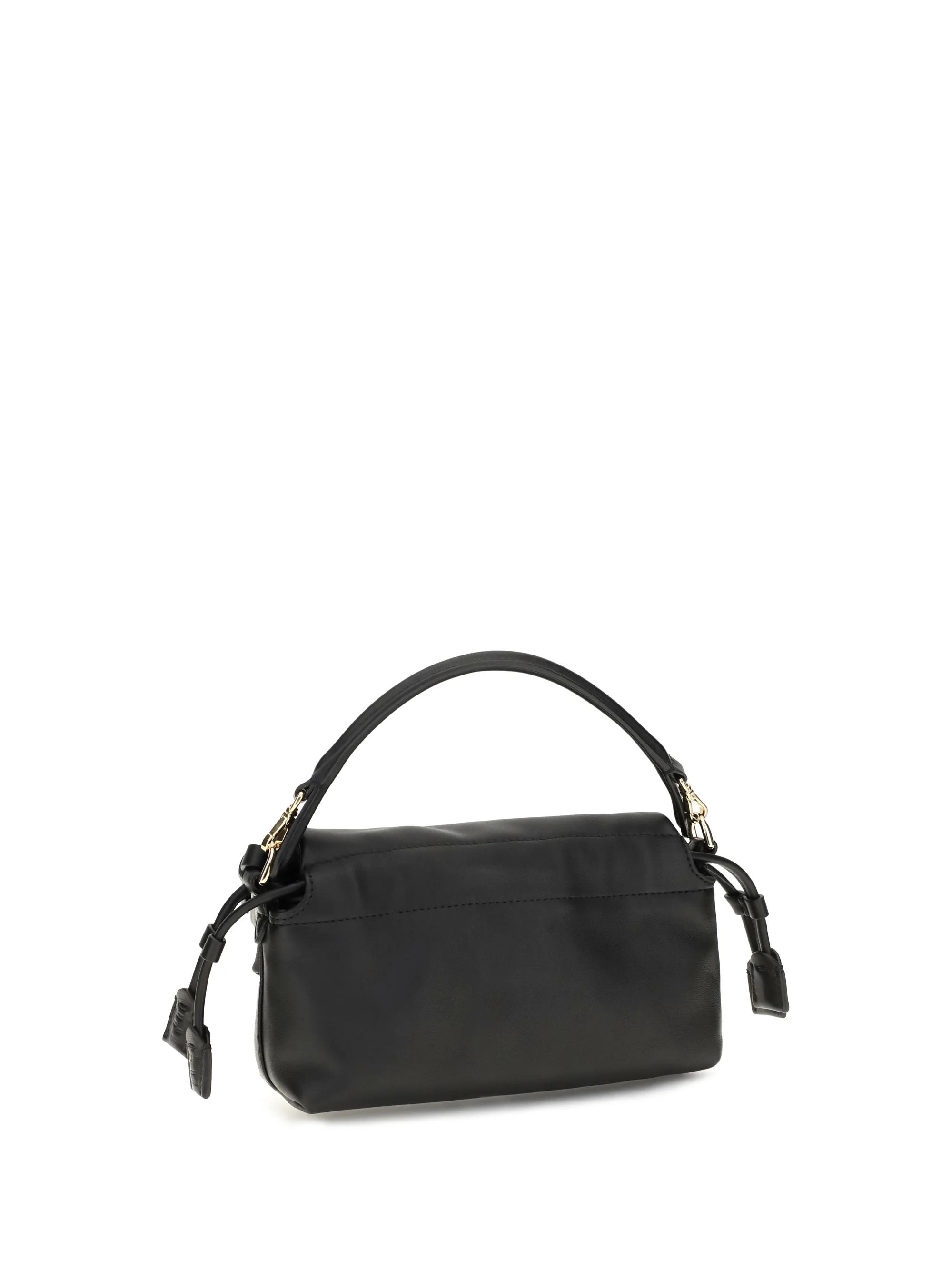 small baguette soft nappa leather handbag