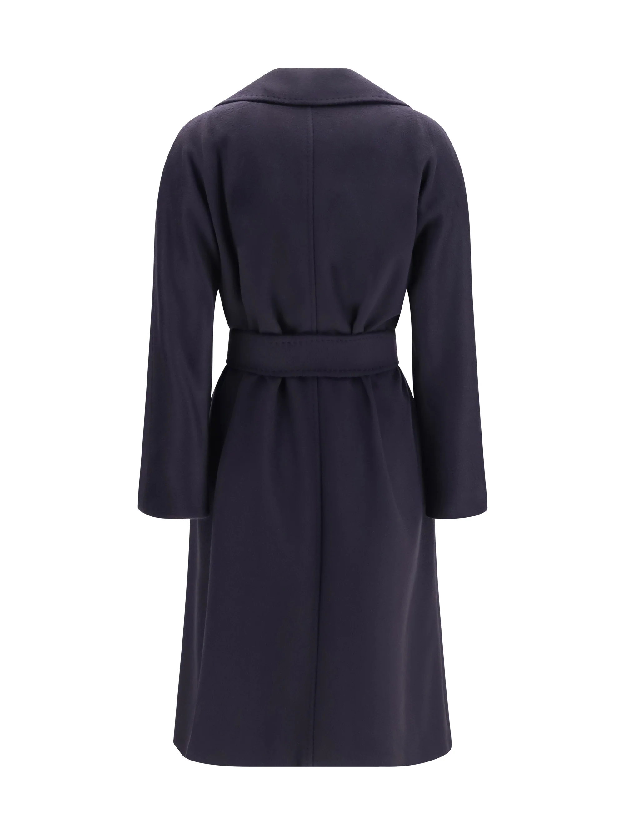 MAX MARA STUDIO 40 wool coat with peak lapels