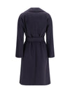 wool coat with peak lapels