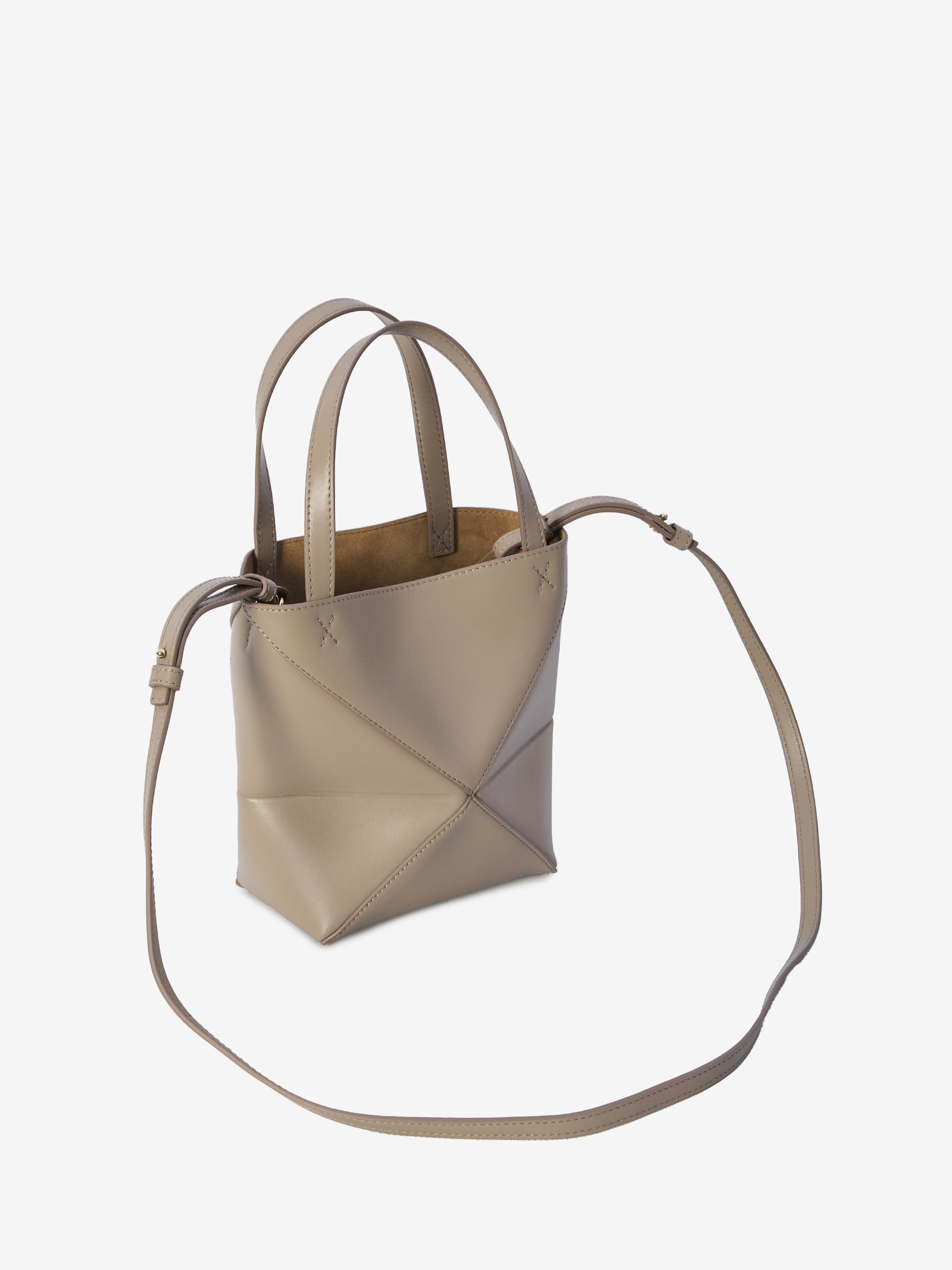 puzzle fold tote mini bag