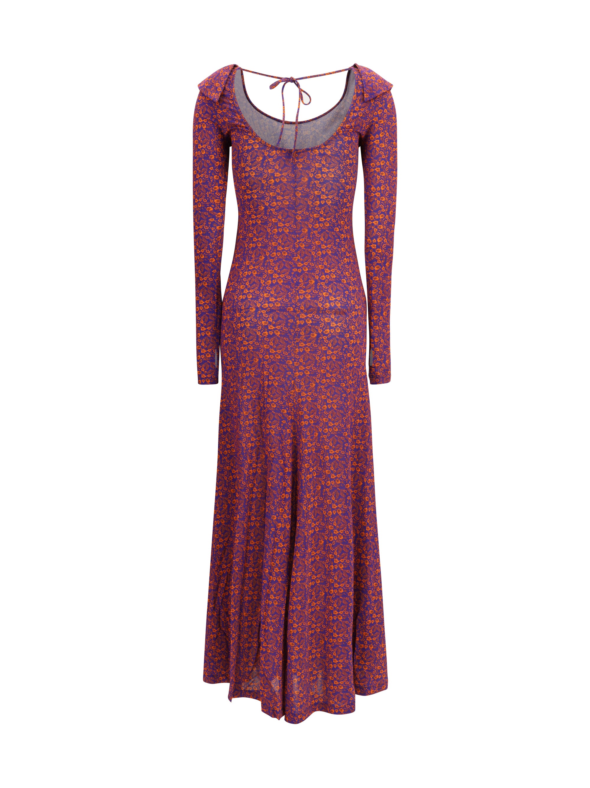 KRISTINA TI M patterned jersey dress
