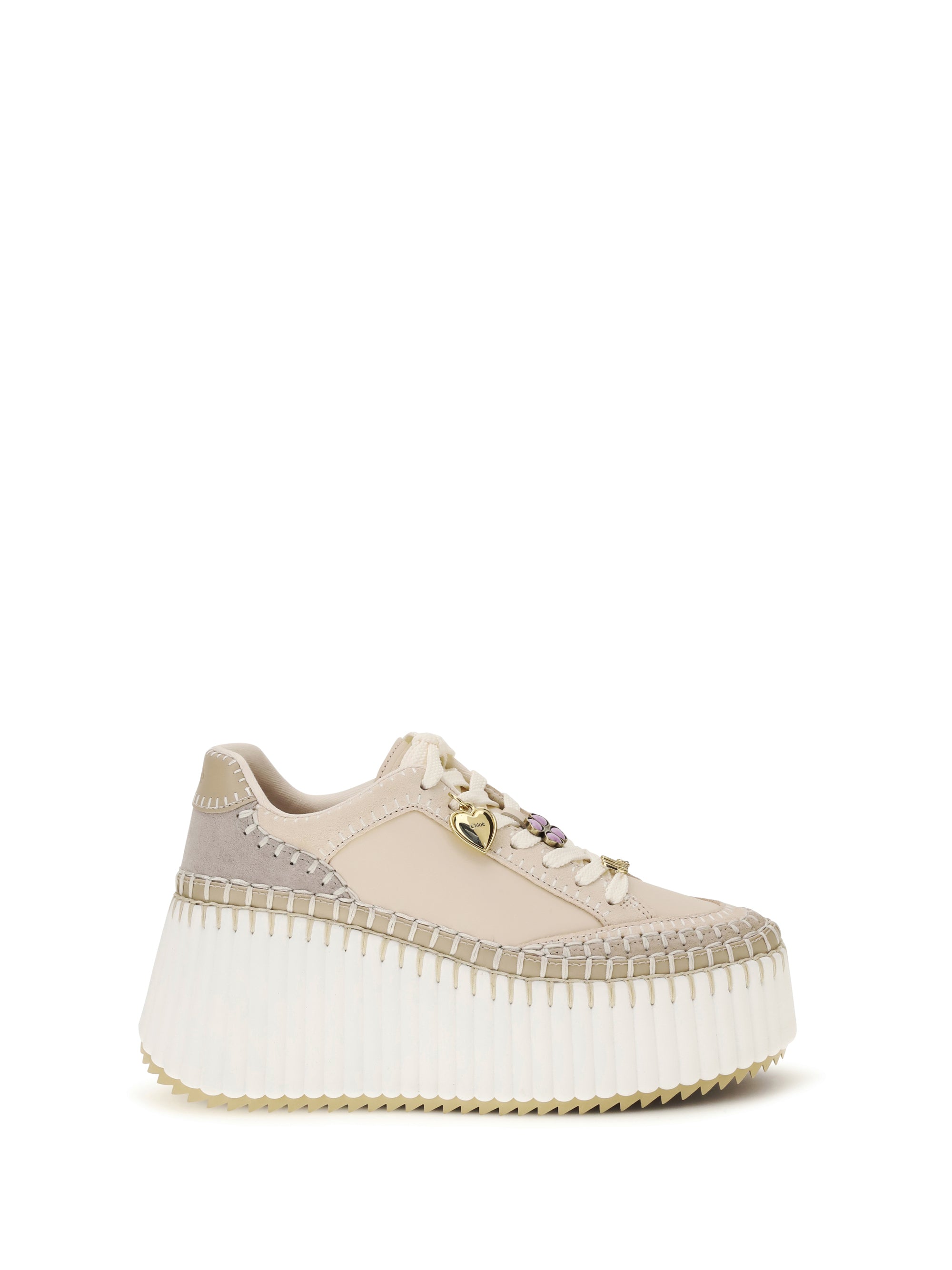 CHLOÉ 36 nama wedge sneakers