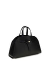 romy calf leather top handle bag