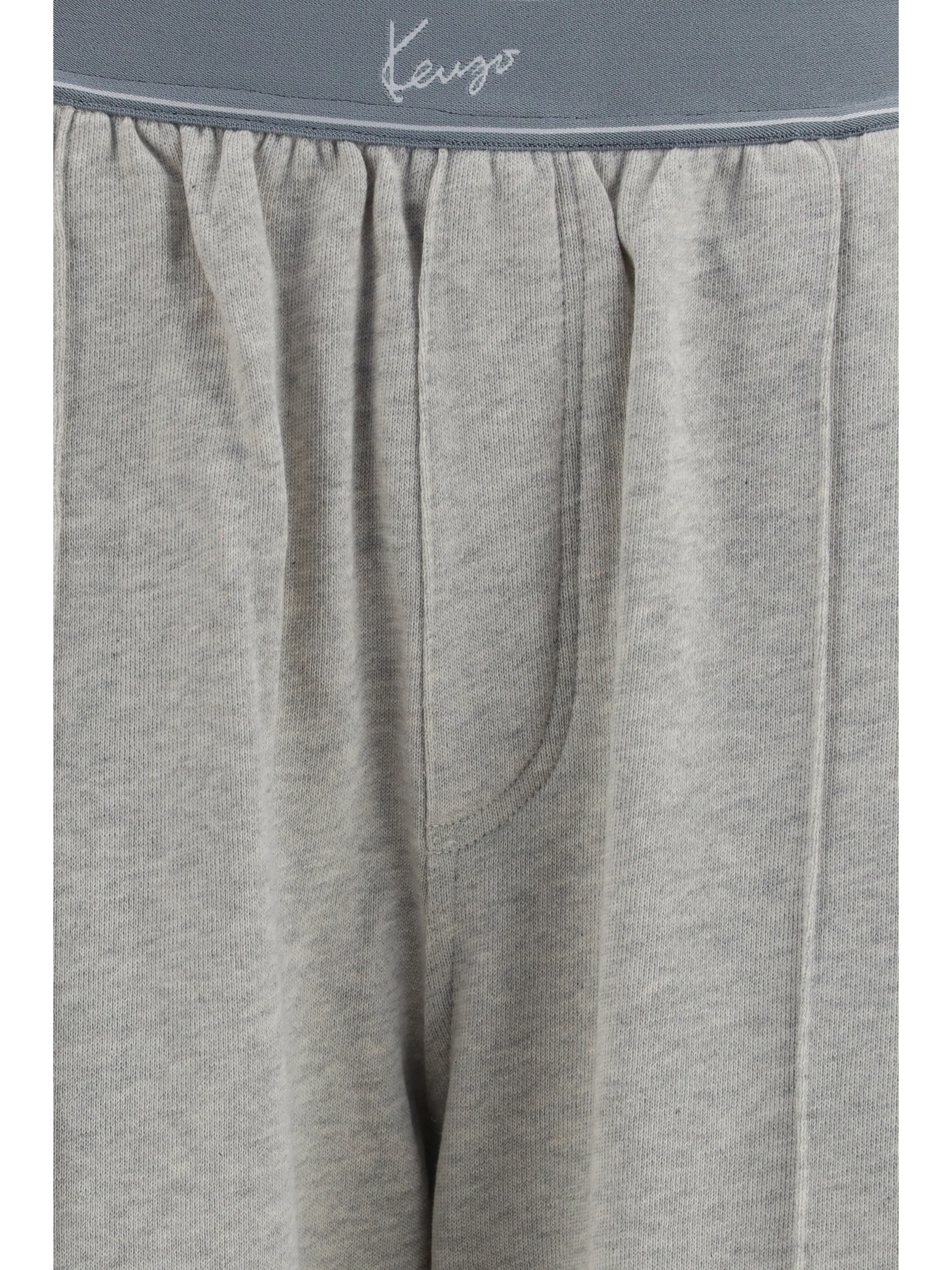 kenzo signature stretch cotton pants
