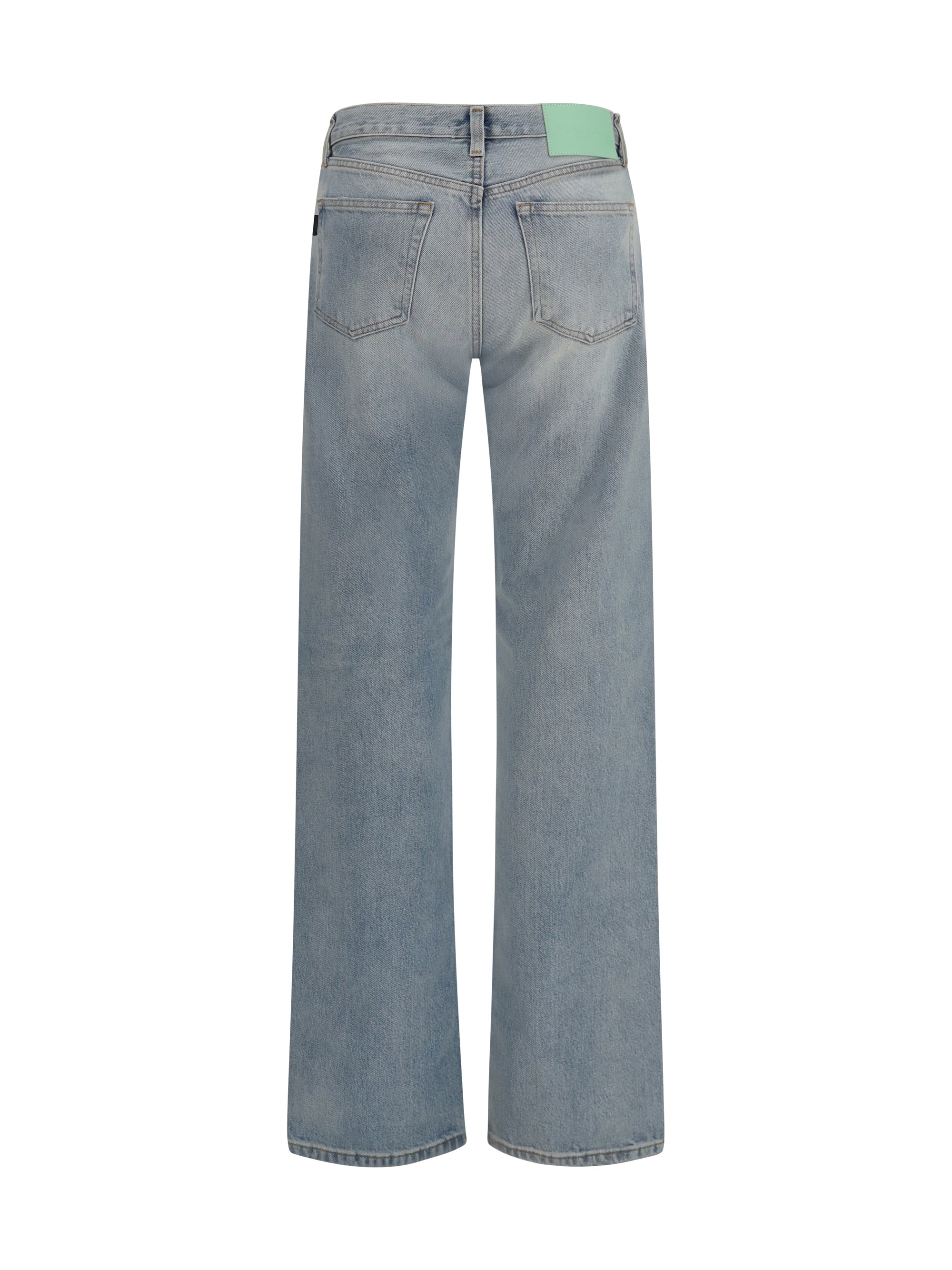 HAIKURE 24 star marfa straight-leg jeans with a distressed finish