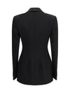 tailored wool blazer