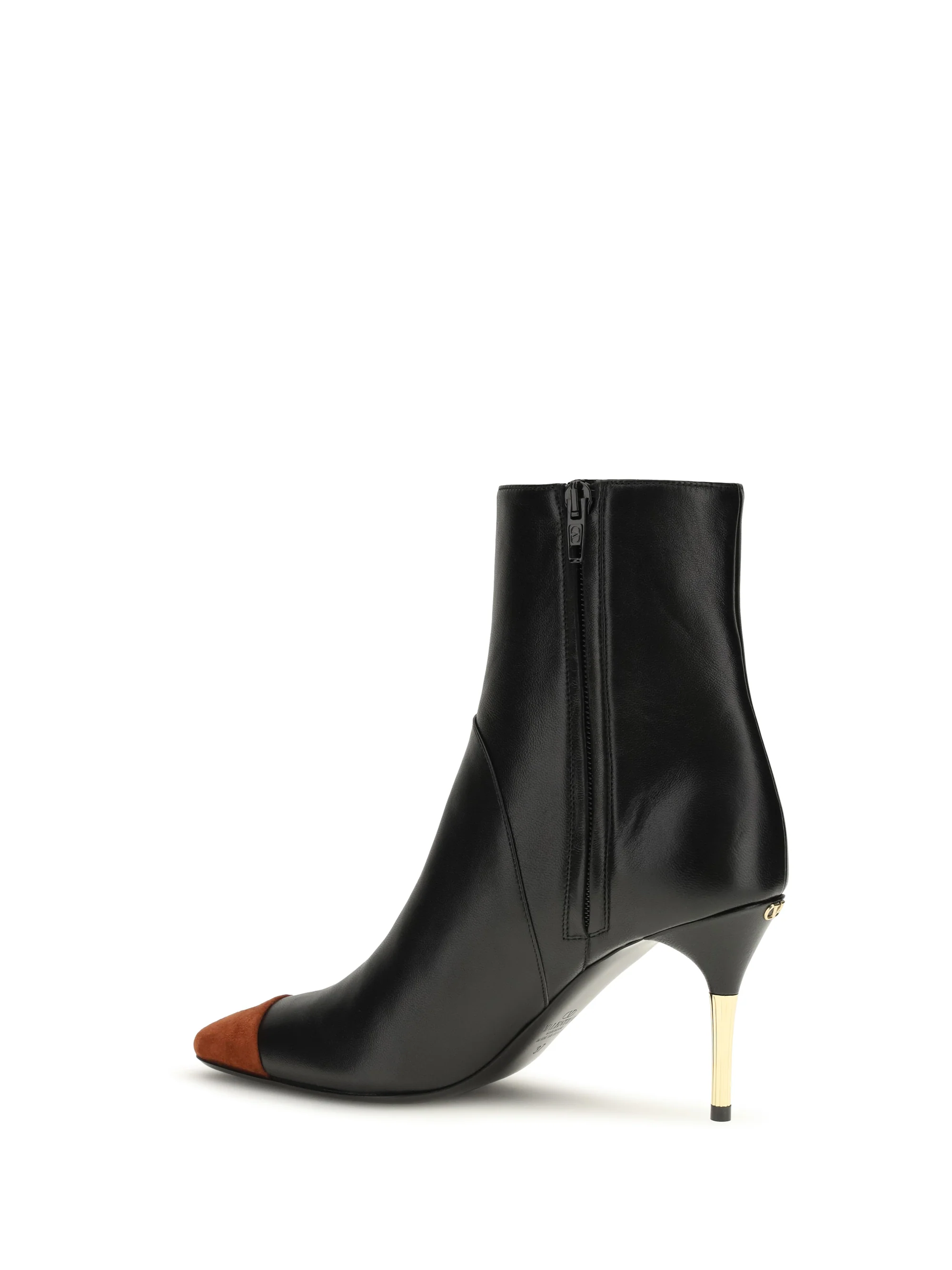 sinead nappa and suede ankle boots