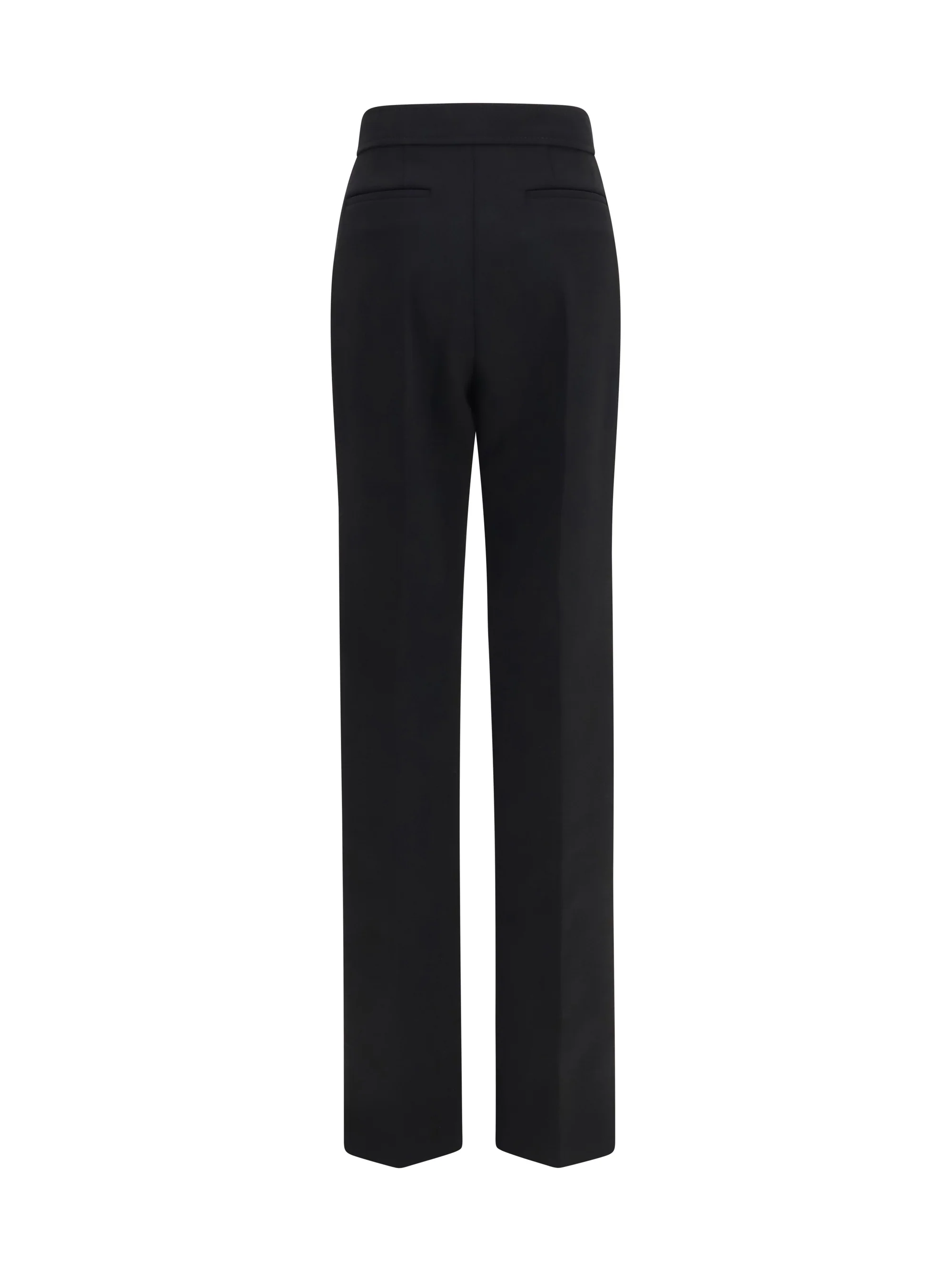 wool flare pants