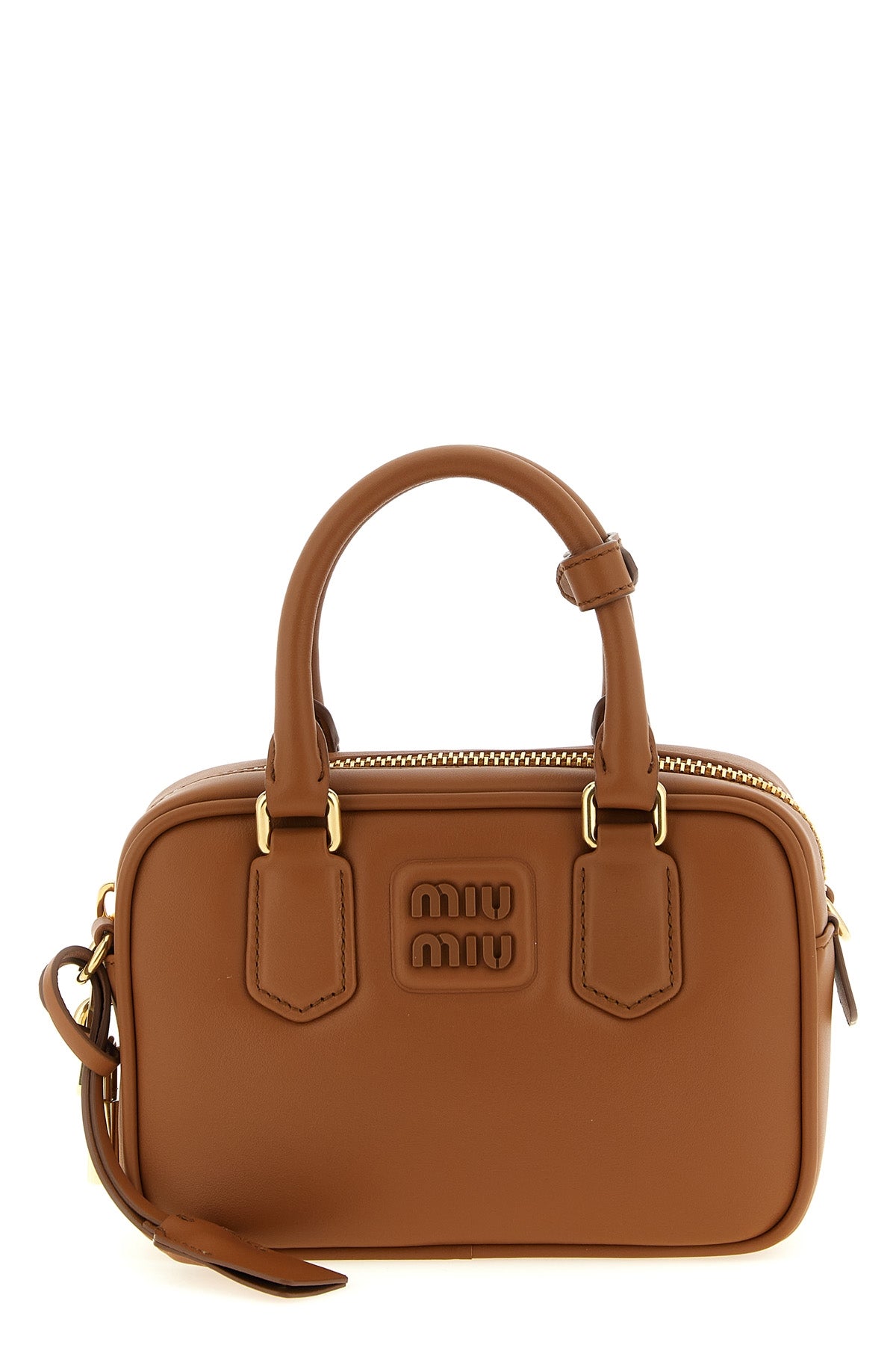 MIU MIU OS arcadie lightly padded nappa leather mini handbag