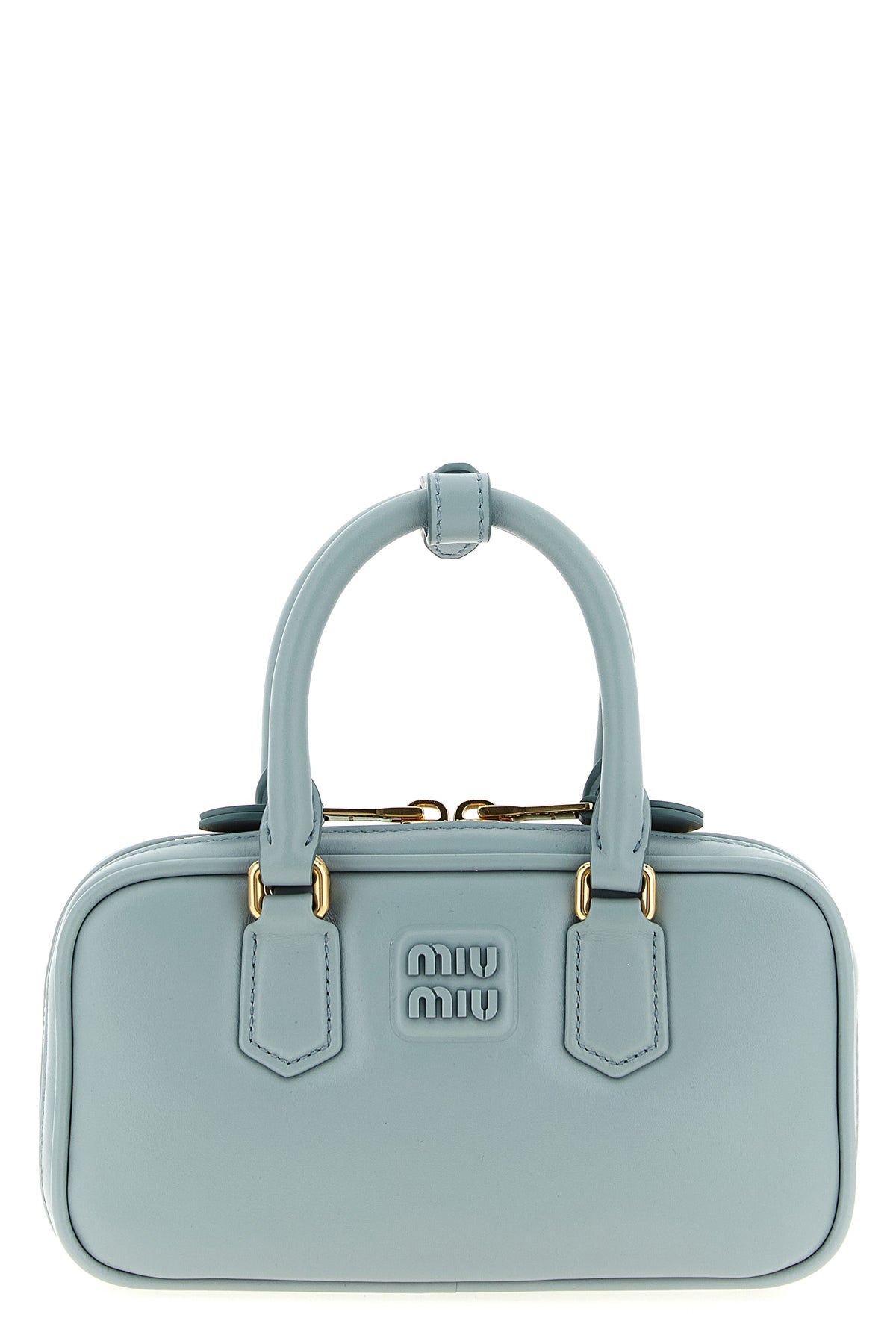 MIU MIU OS arcadie mini handbag in slightly padded nappa leather