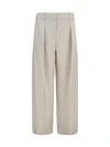 wool and cashmere tailored pants