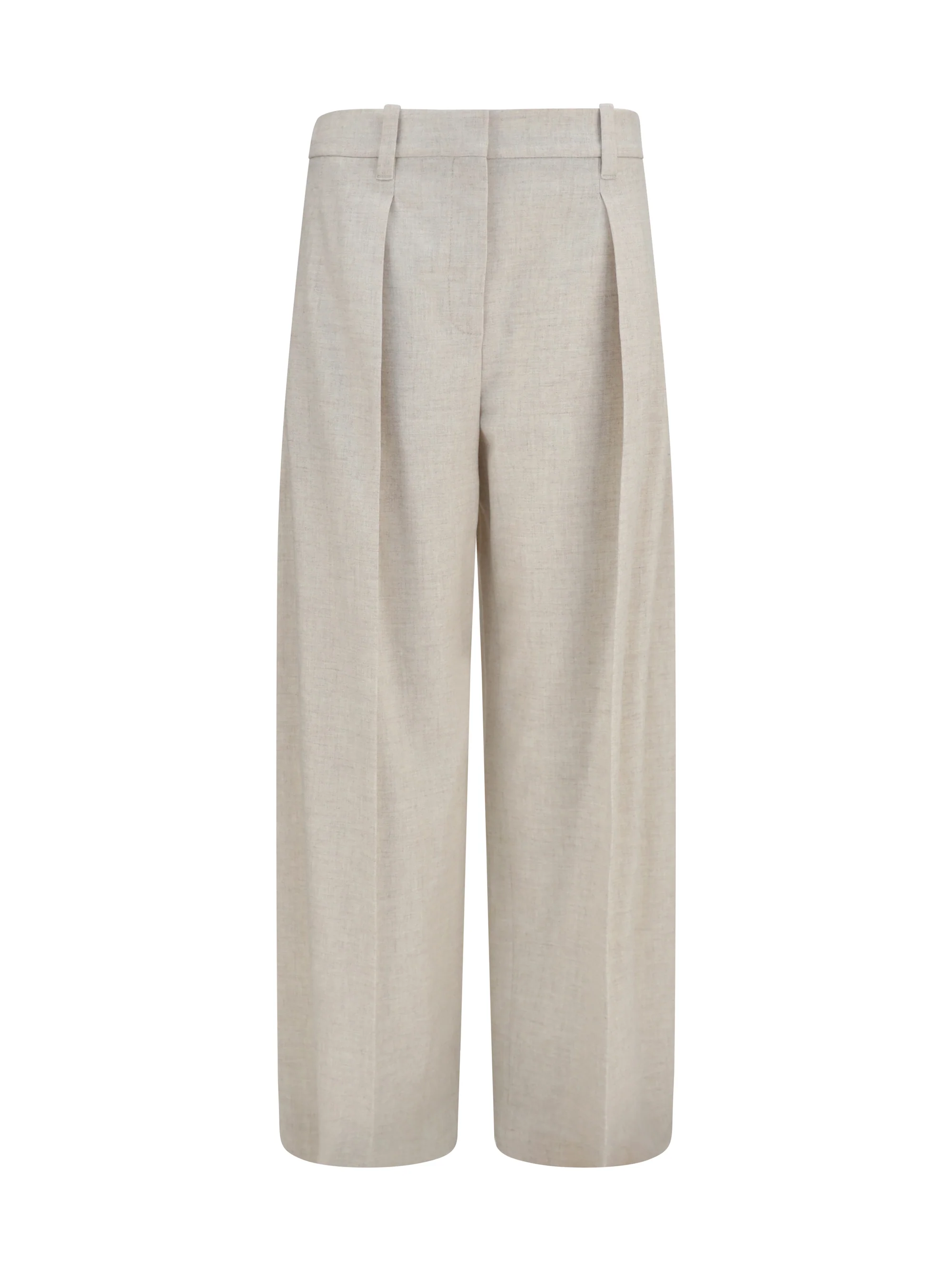 wool and cashmere tailored pants