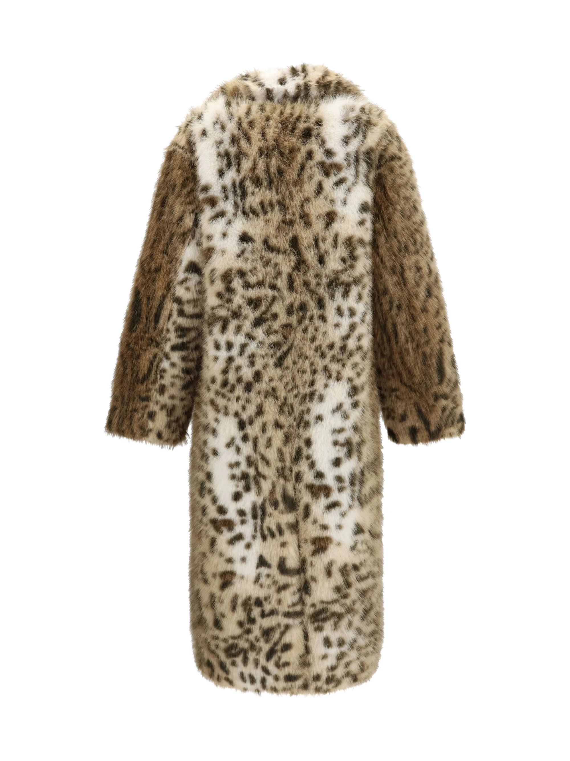 SWORD 6.6.44 38 leopard print faux fur coat
