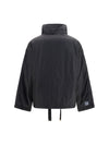 short padded jacket in water repellent canvas