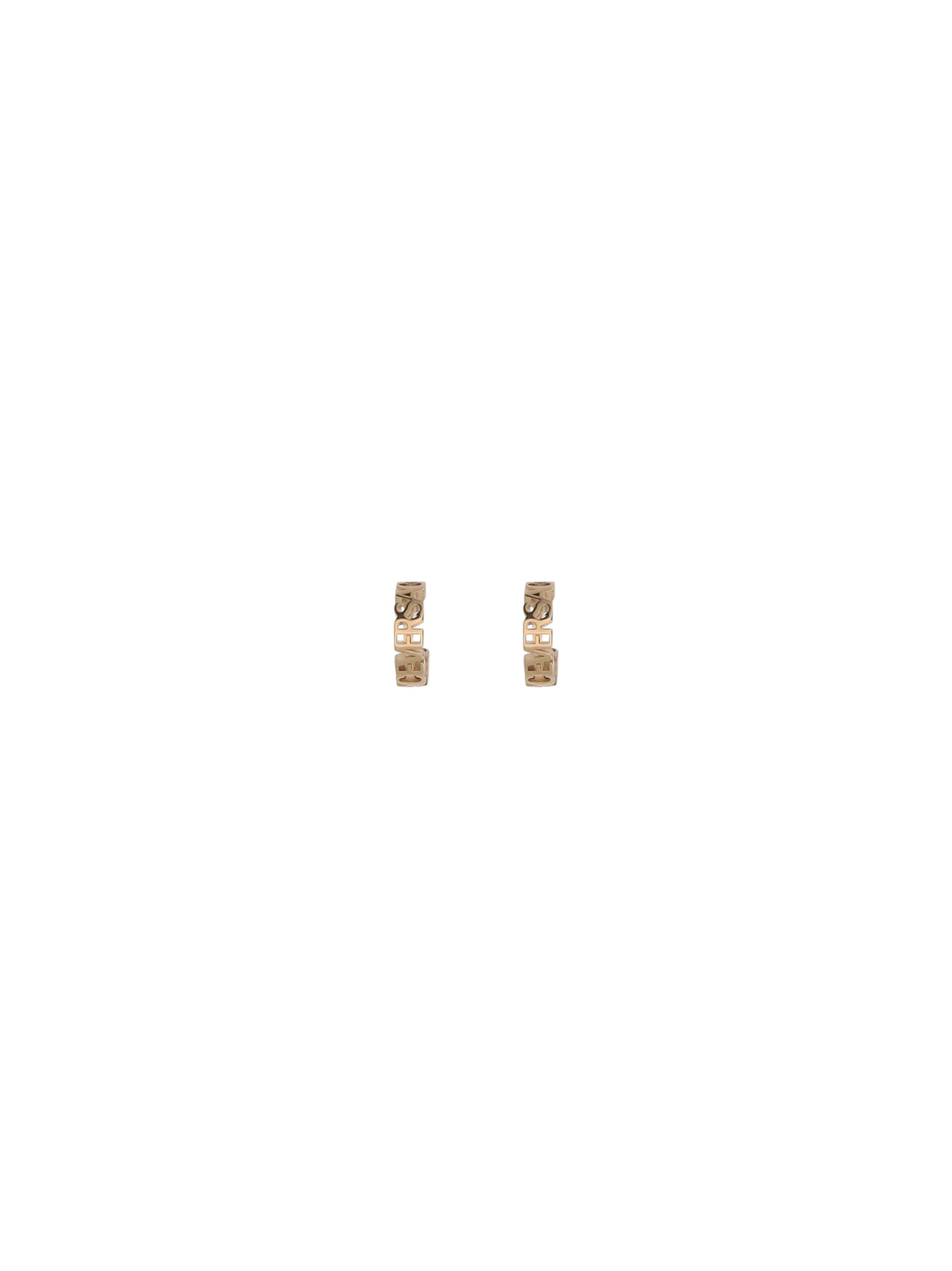 VERSACE OS logoed earrings