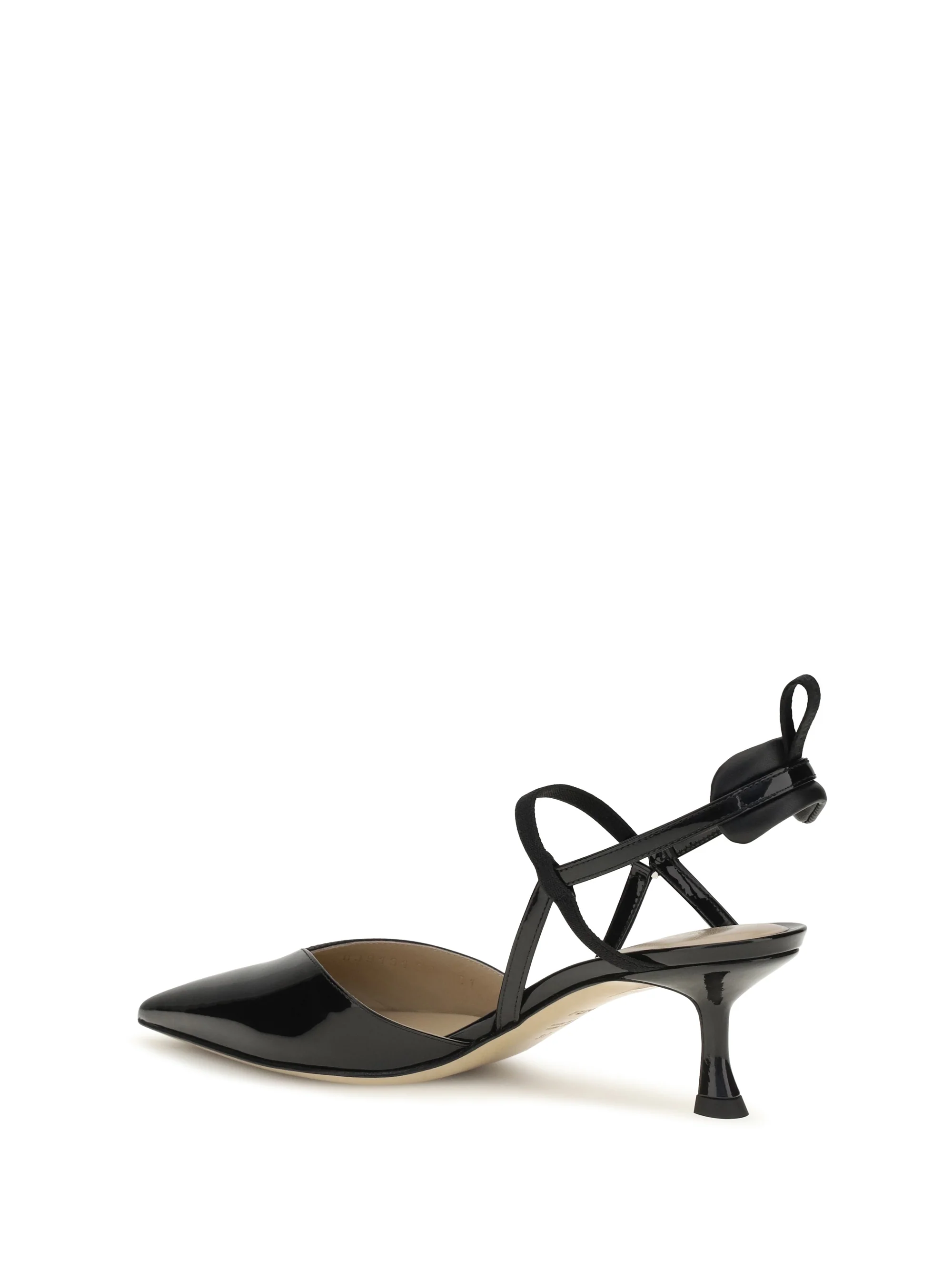 patent leather colibrì slingback pumps