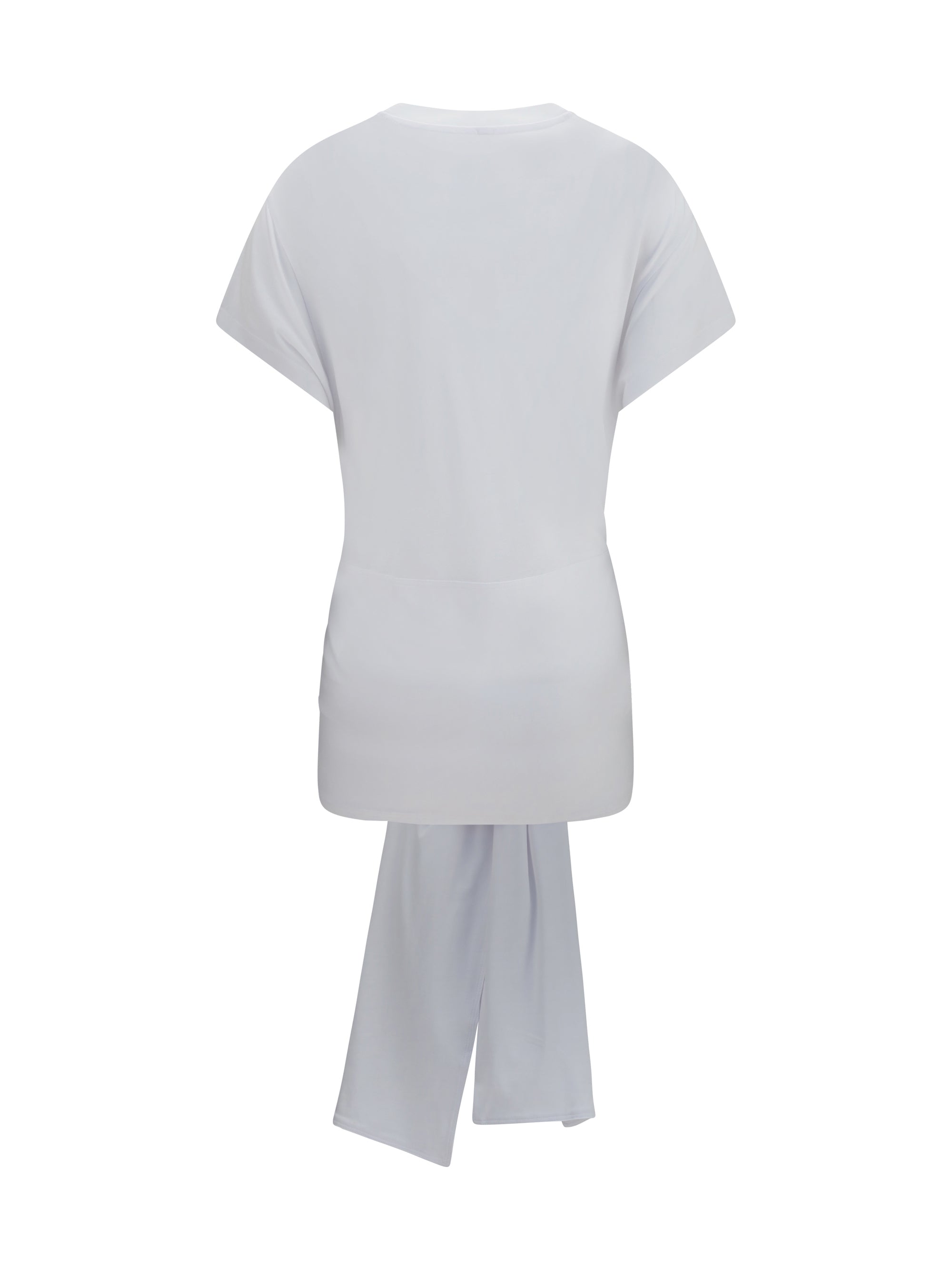TOTEME M draped-waist jersey t-shirt