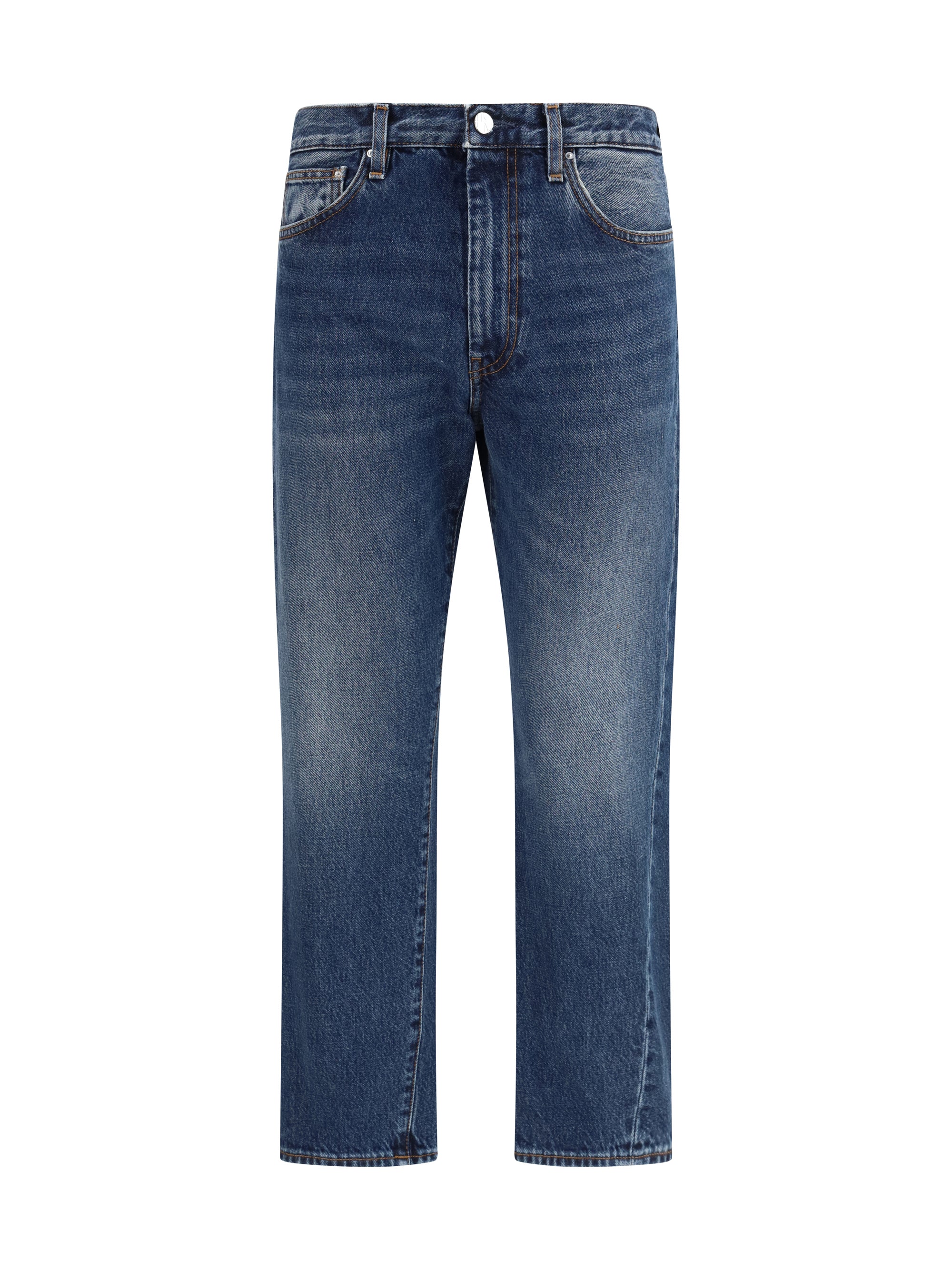 TOTEME 26 washed twisted seam jeans