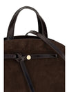 romy suede top handle bag