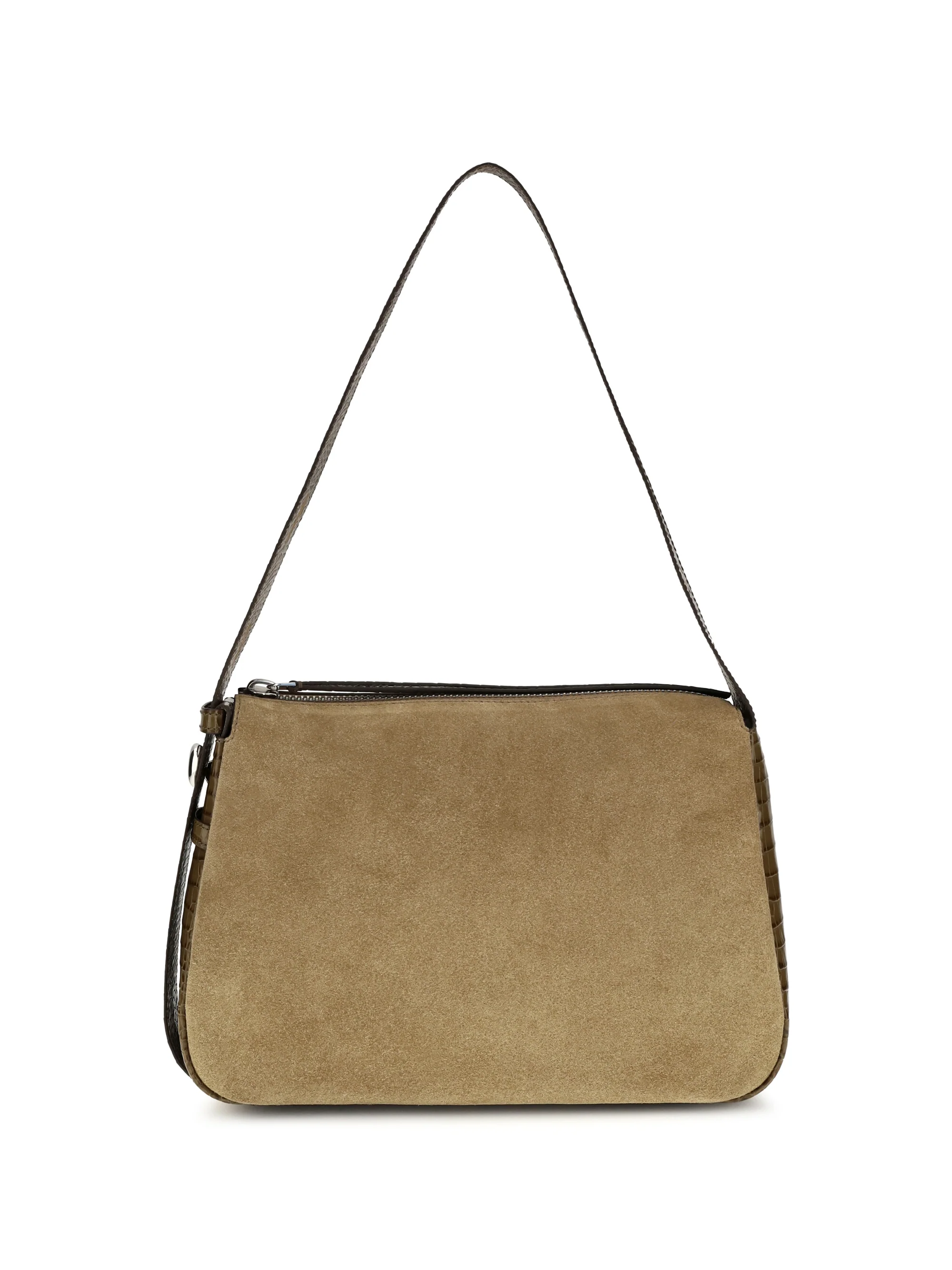 TORY BURCH OS romy suede shoulder bag