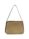 romy suede shoulder bag