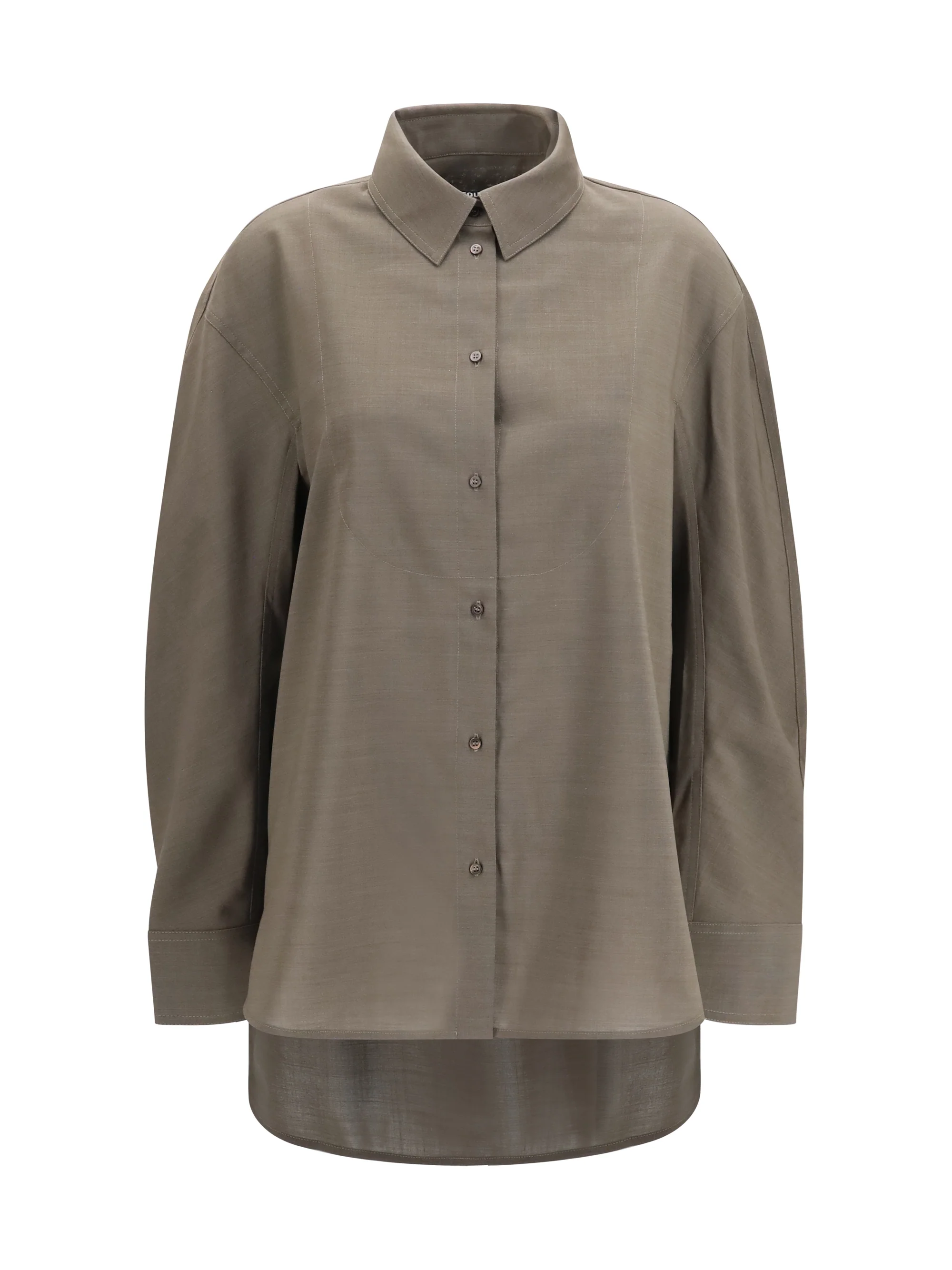 JACQUEMUS 36 citta virgin wool shirt