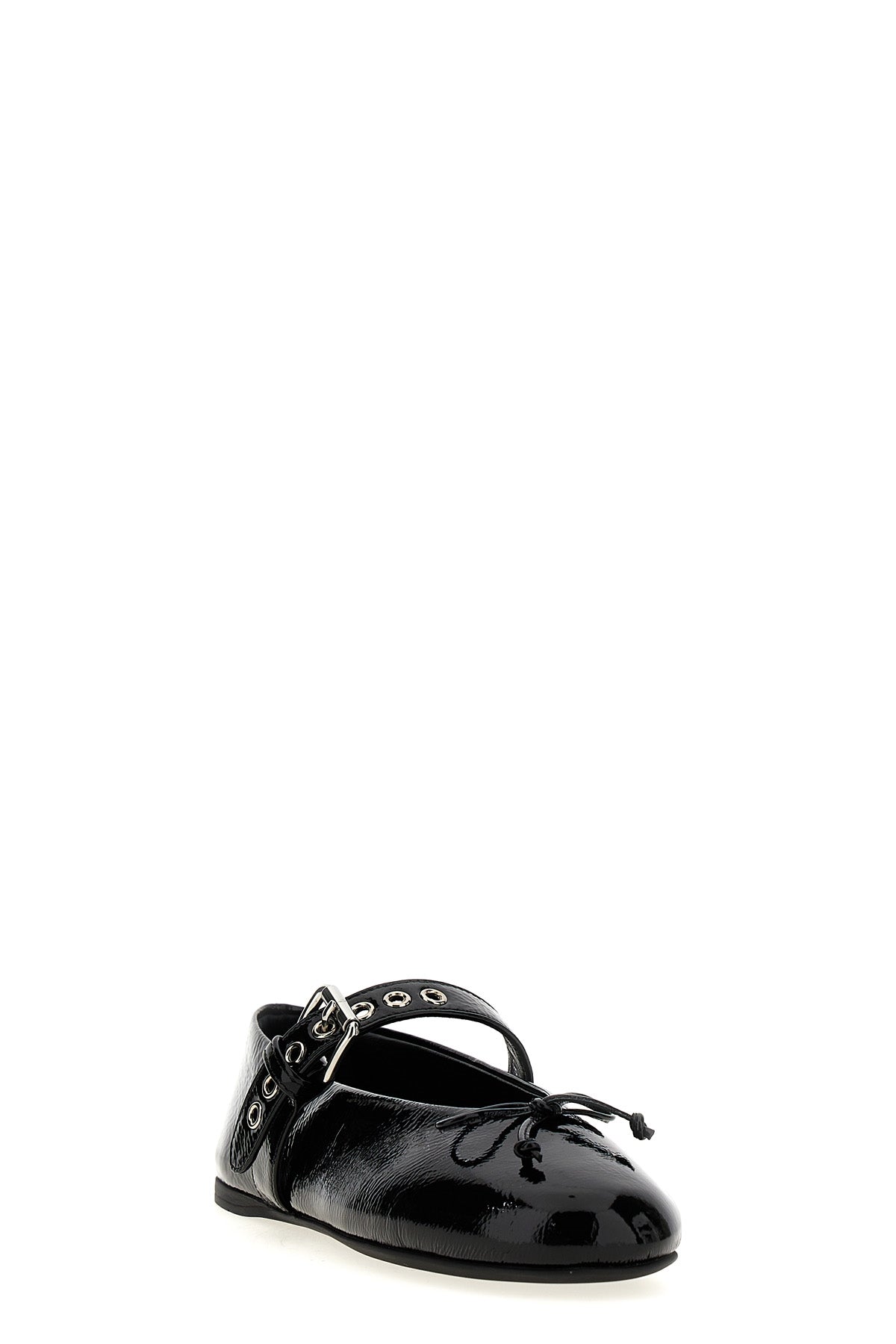 MIU MIU 36 shiny patent leather ballet flats