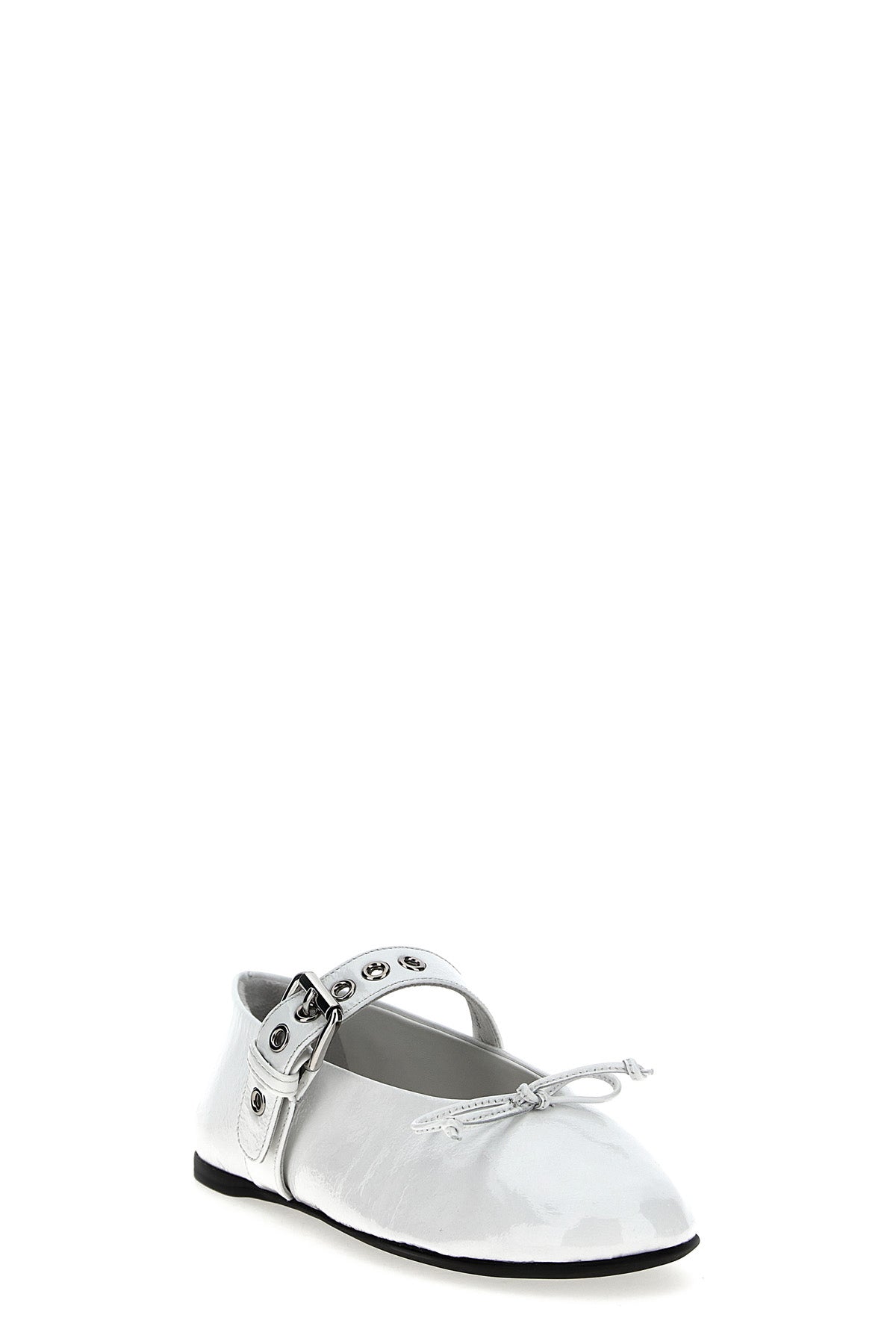 MIU MIU 36 shiny patent leather ballet flats