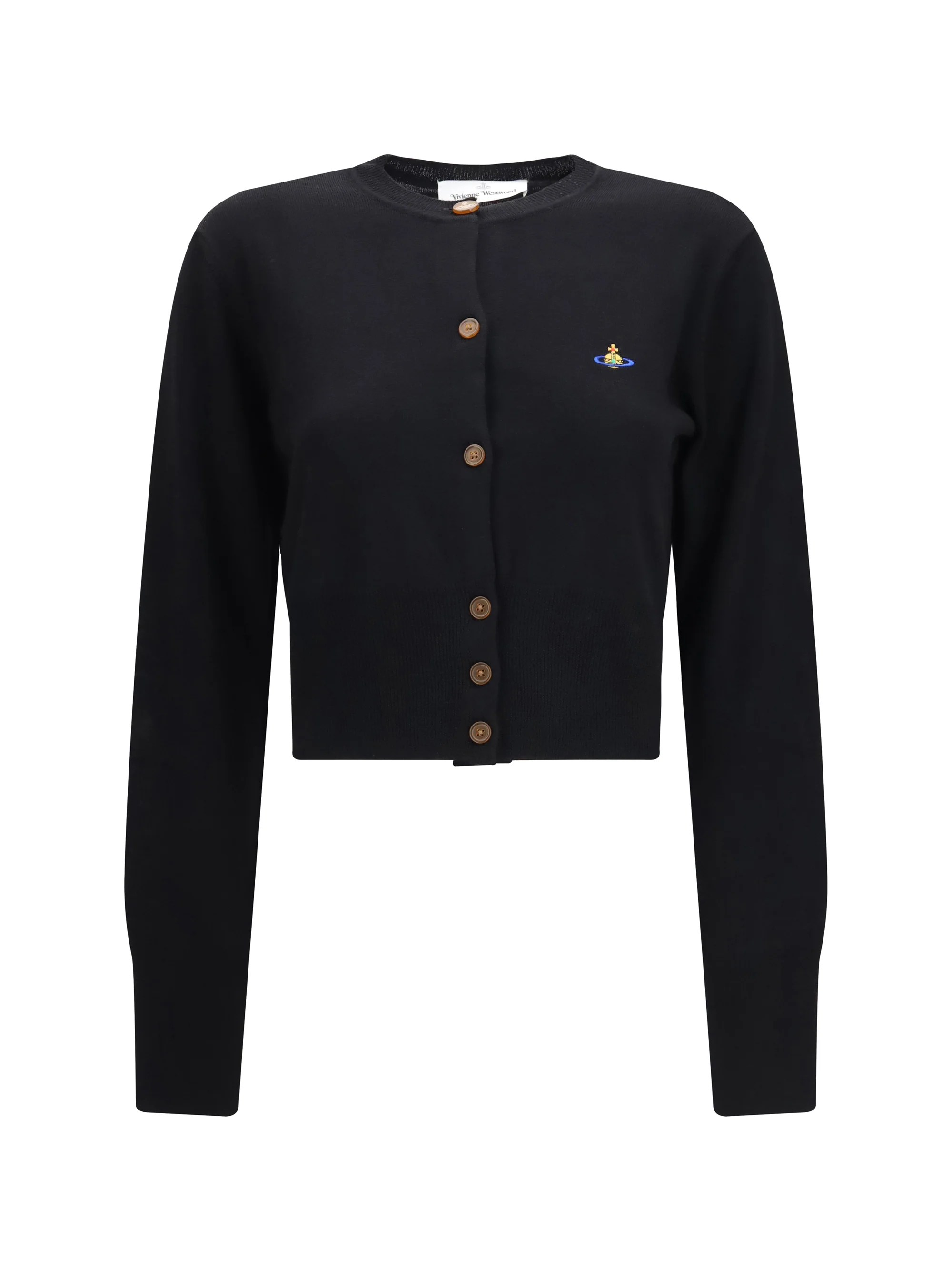 bea cropped wool cardigan
