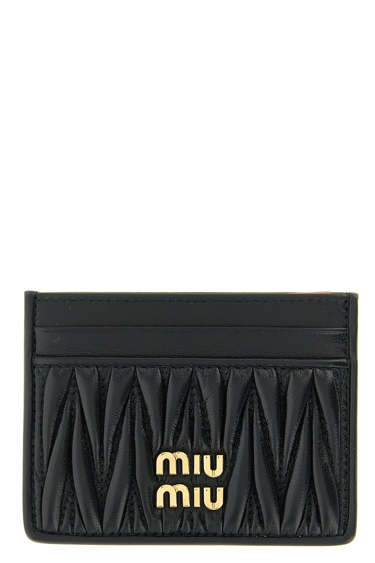 MIU MIU OS nappa card holder