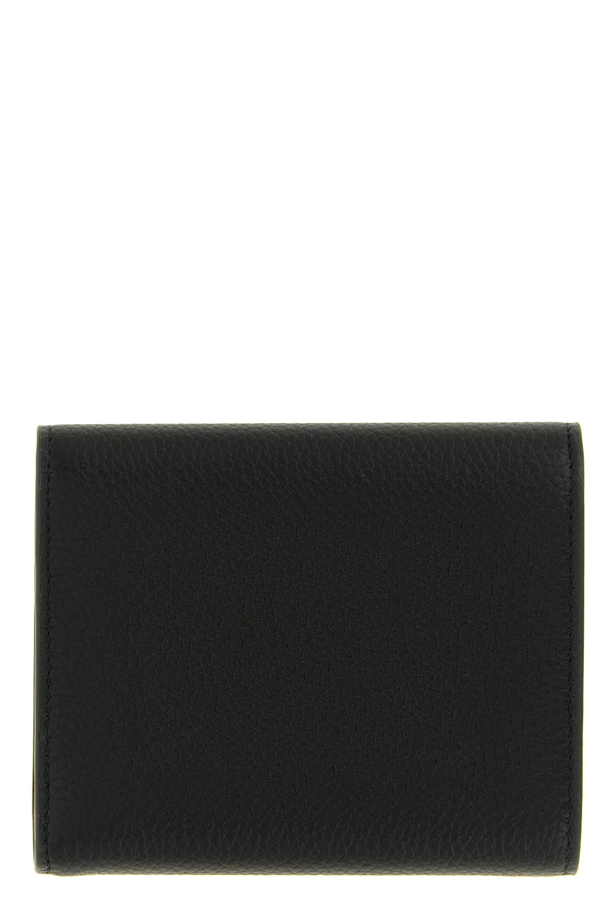 the miu miu compact black hammered leather wallet represents the essence of luxu