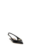 vlogo moon leather slingbacks