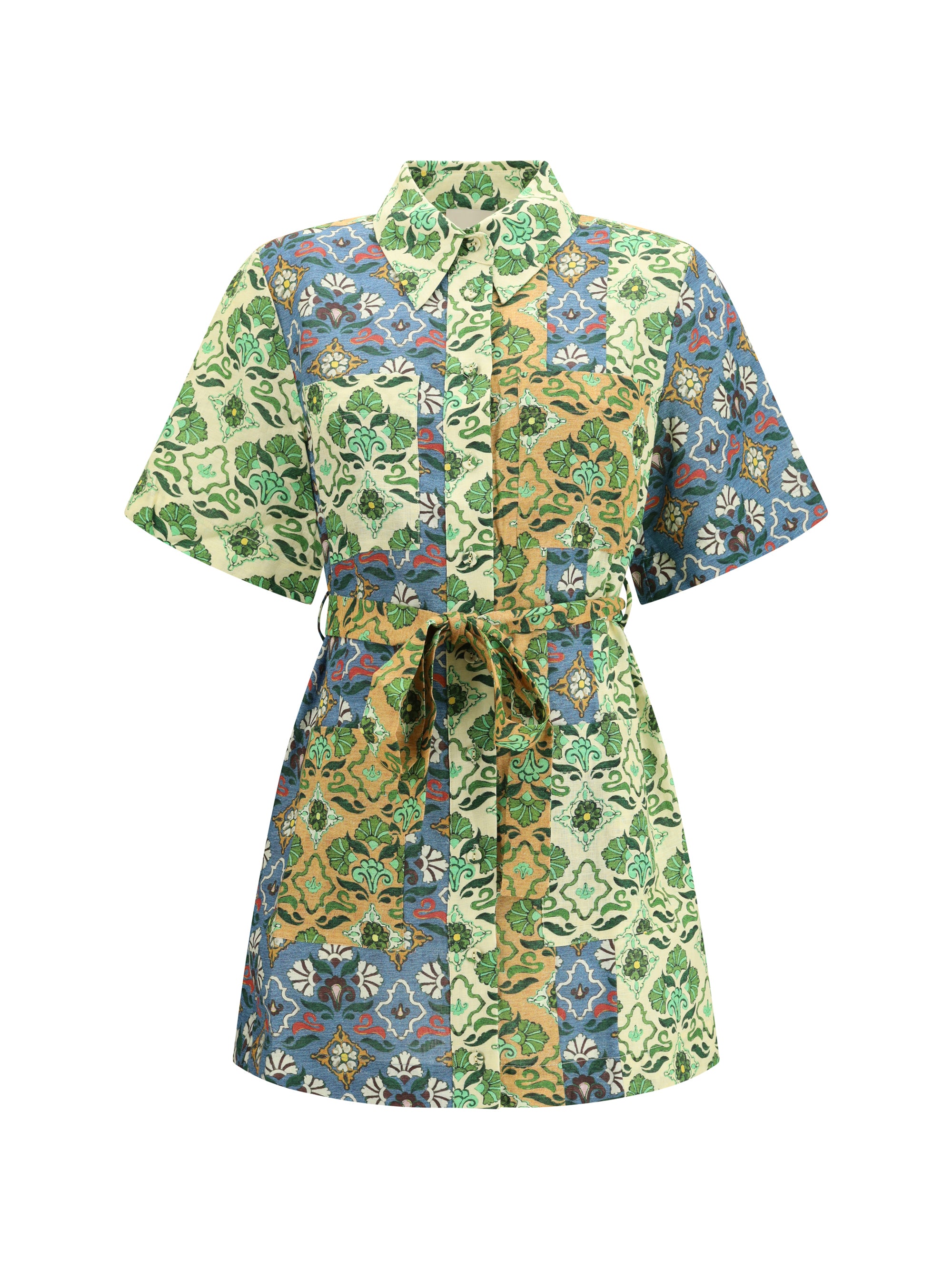 ALEMAIS 10 ali spliced mini dress