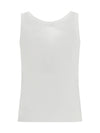 tank top in cotton rib stretch
