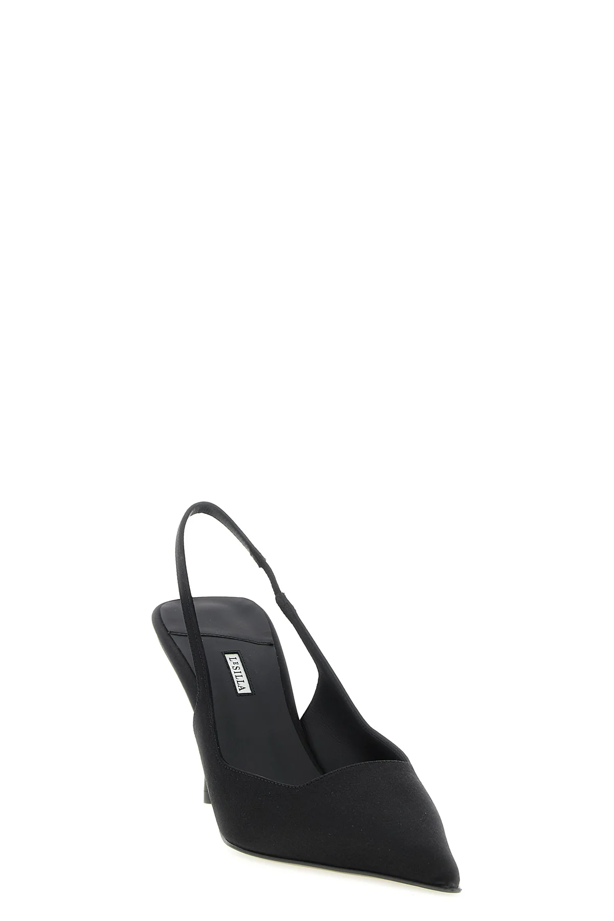 le silla amelia slingbacks define a new footwear geometry through a sharp and