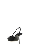 le silla amelia slingbacks define a new footwear geometry through a sharp and
