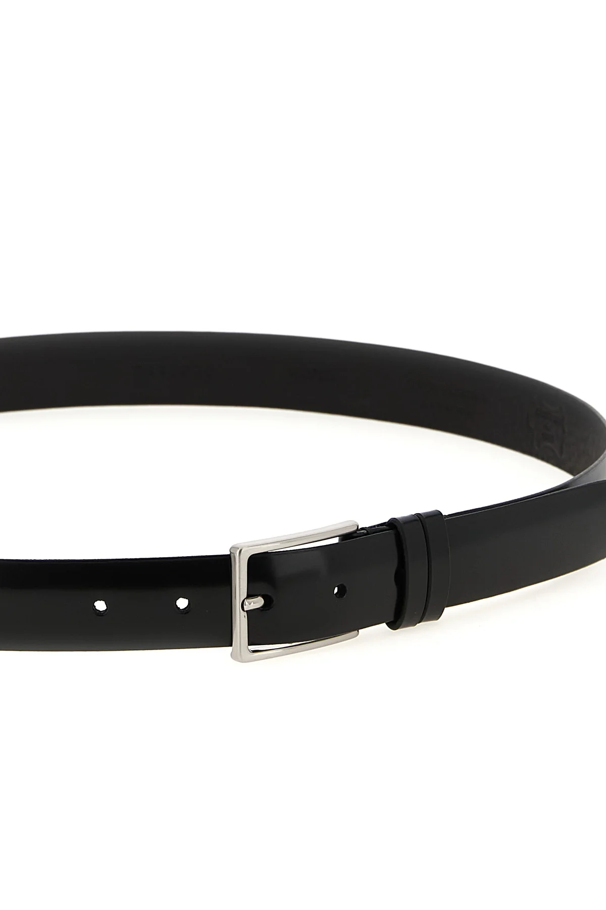 the black claudio zerbini belt