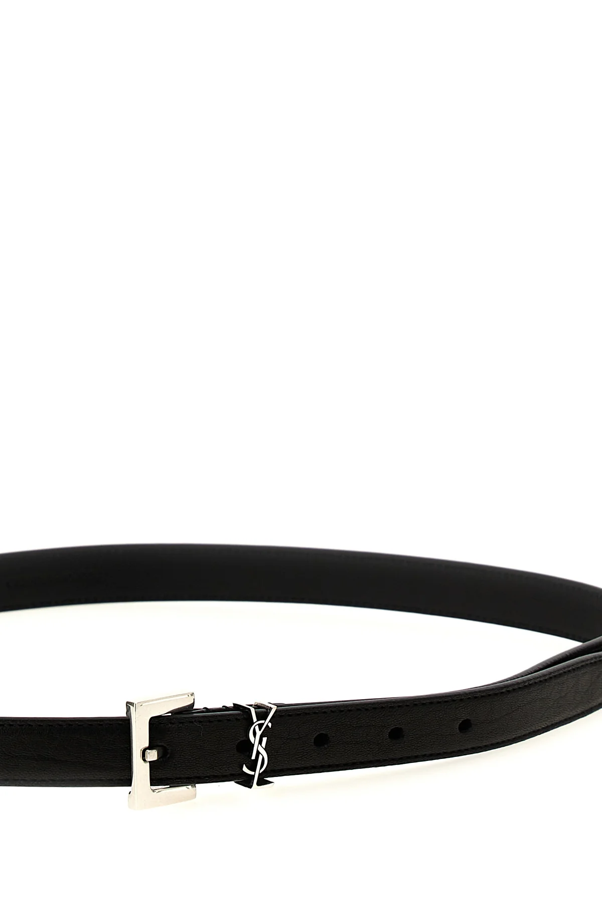 garnet leather belt