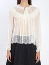 georgette lace blouse