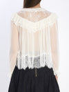 georgette lace blouse