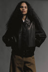 shelman leather bomber jacket