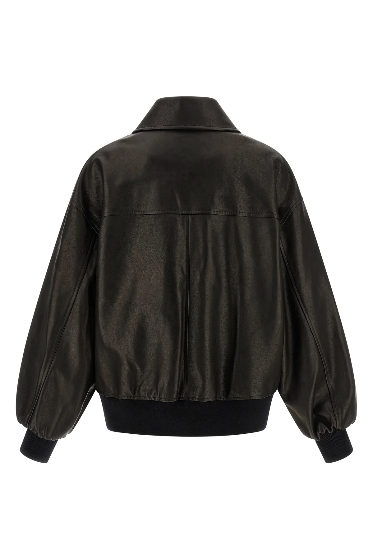 shelman leather bomber jacket