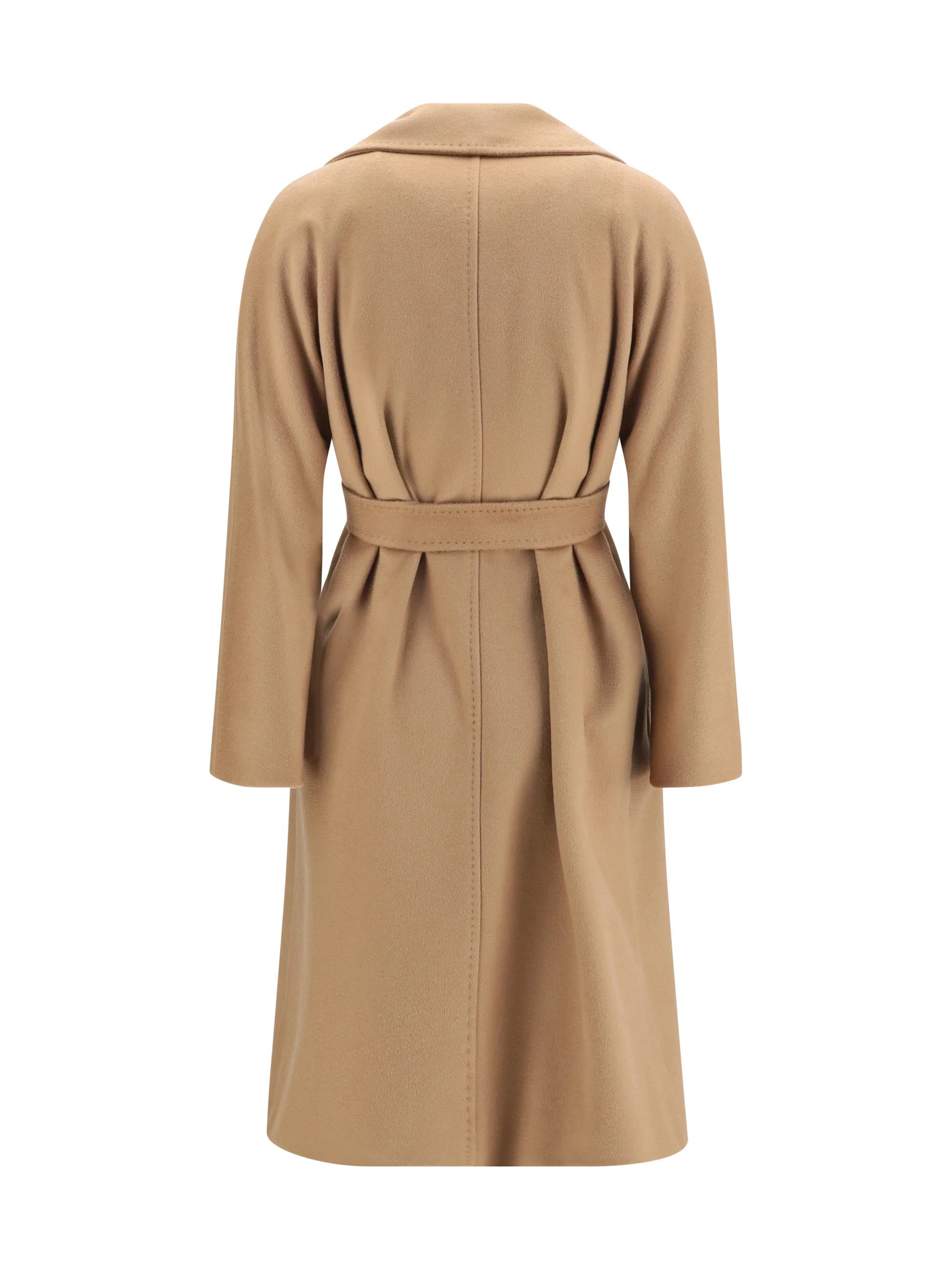 MAX MARA STUDIO 40 wool coat with peak lapels