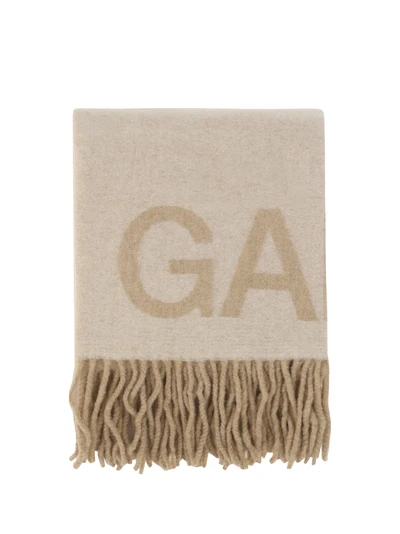 fringed wool scarf