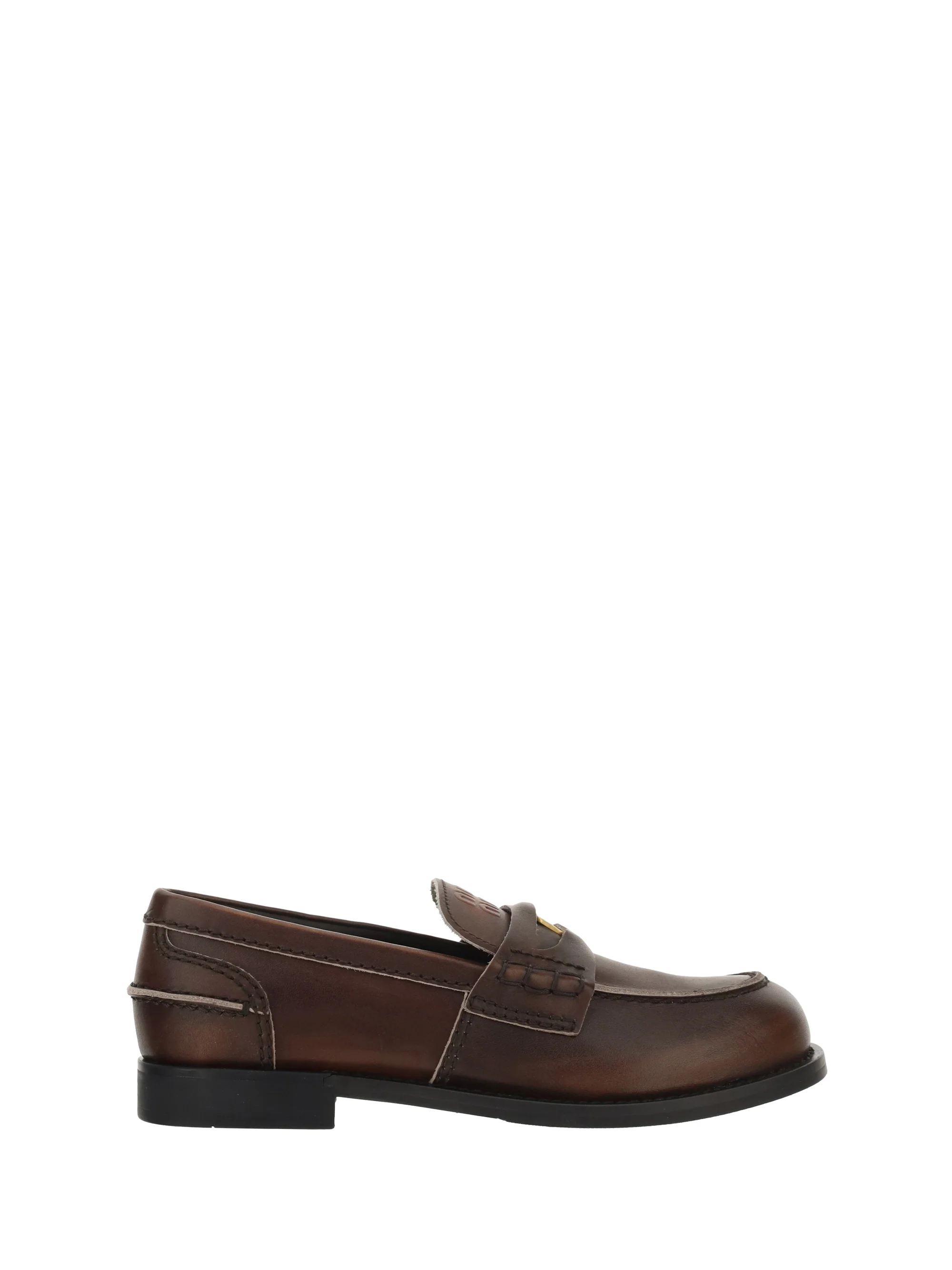 leather loafers